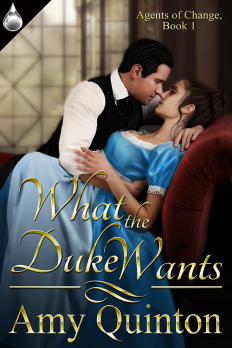 Cover image for What The Duke Wants by Amy Quinton