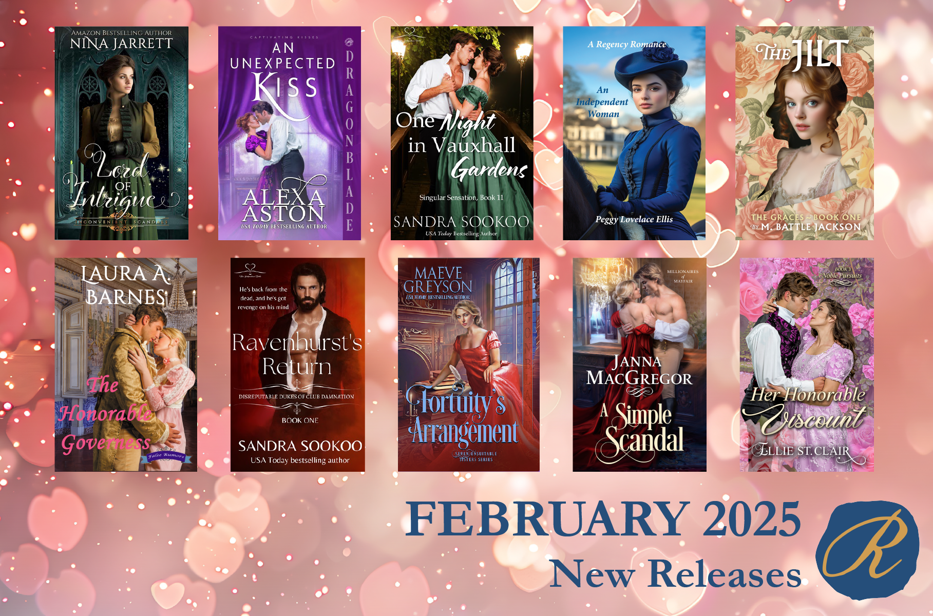 Members’ Regency Fiction Releases for February 2025