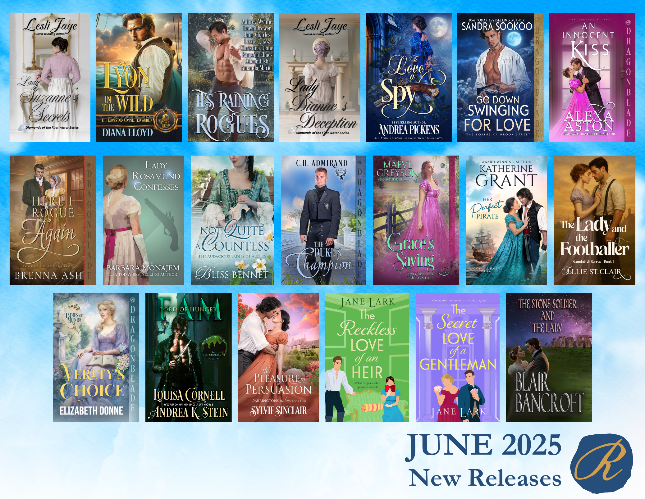 Members’ Regency Fiction Releases for June 2025