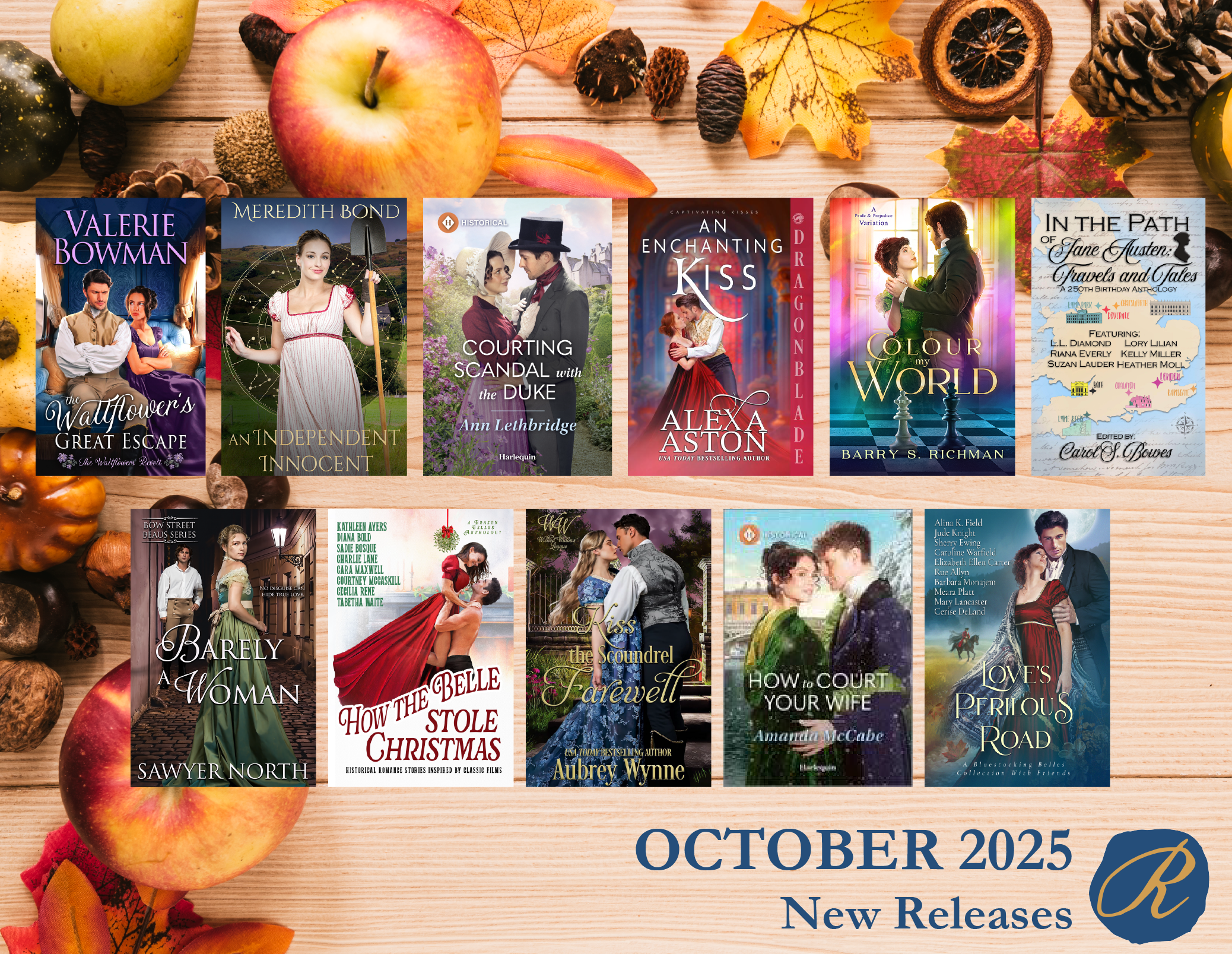 Members’ Regency Fiction Releases for October 2025