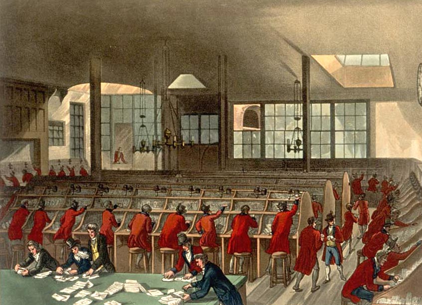 The Quizzing Blog: The General Post Office of Regency London